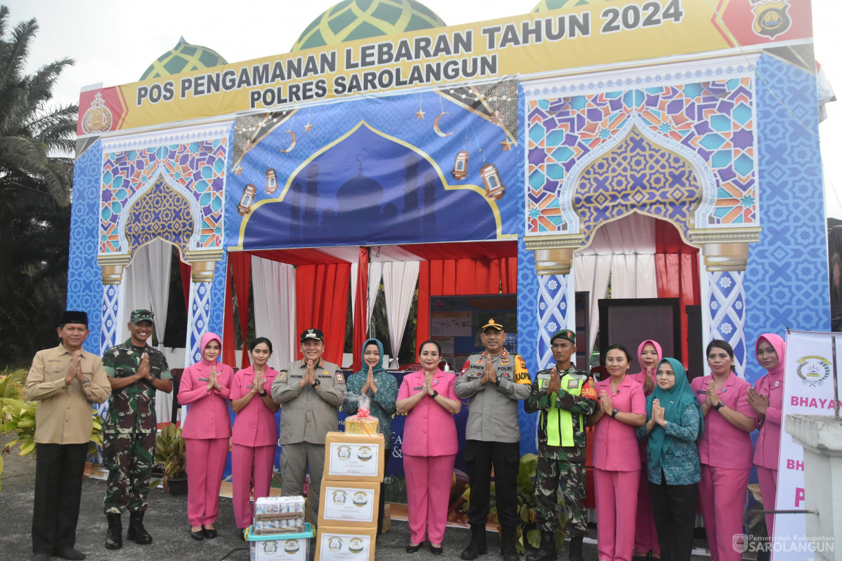 8 April 2024 - Monitoring POS Pengamanan Lebaran Tahun 2024 Di Kabupaten Sarolangun
