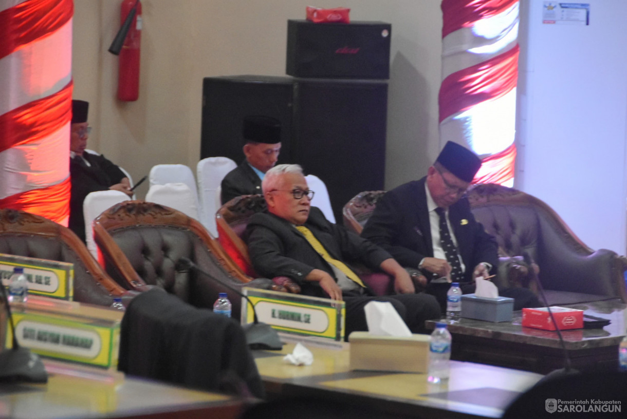 16 Agustus 2024 -&nbsp;Rapat Paripurna Tingkat I Tahap 2, Bertempat di Gedung DPRD Kabupaten Sarolangun