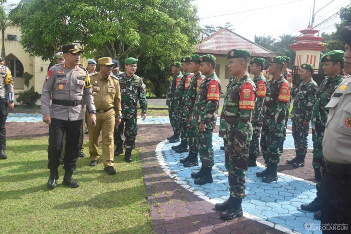 10 Februari 2025 - Apel Gelar Pasukan Operasi Keselamatan Siginjai 2025 Bertempat di Polres Sarolangun 