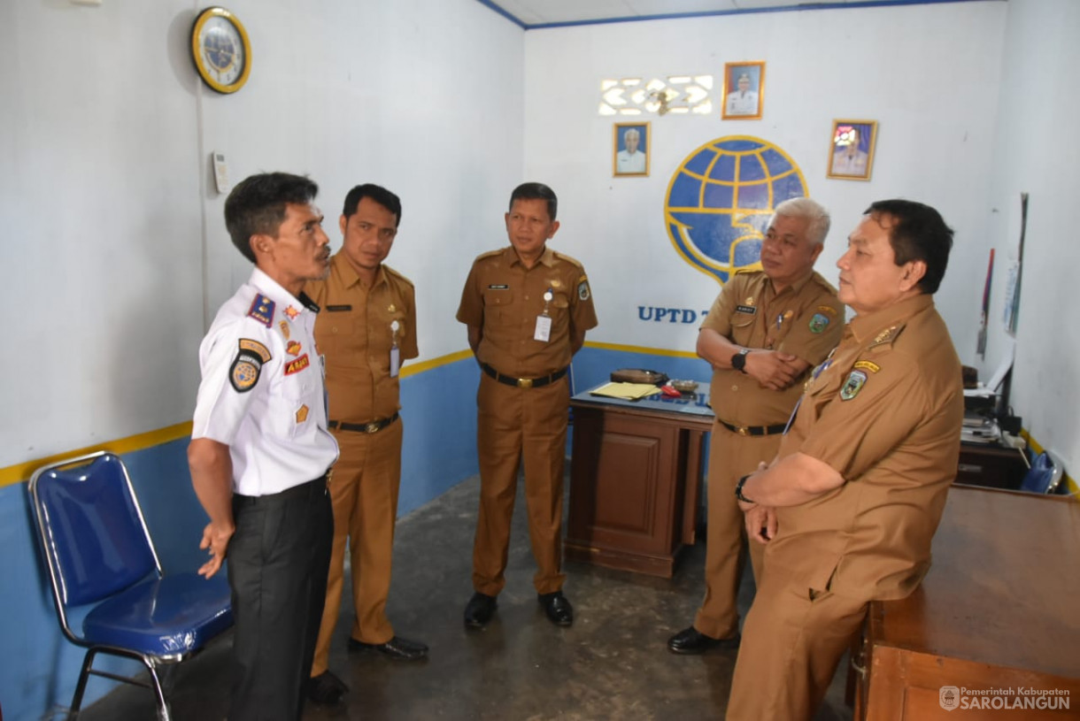 5 September 2023 - Penjabat Bupati Sarolangun Dr. Ir. Bachril Bakri, M.App.Sc Meninjau Terminal Tipe A Sri Bulan Sarolangun