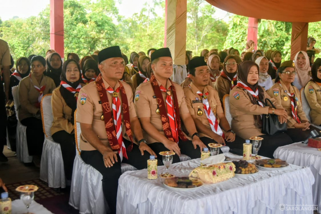 25 September 2025&nbsp; Apel Besar Hari Pramuka Ke 64 Tahun 2025 Tingkat Kwartir Cabang Sarolangun di Lapangan Belakang Kantor Camat Mandiangin