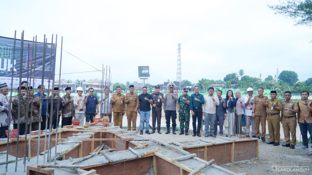 20 Oktober 2025&nbsp; Peletakan Batu Pertama Tugu Biduk