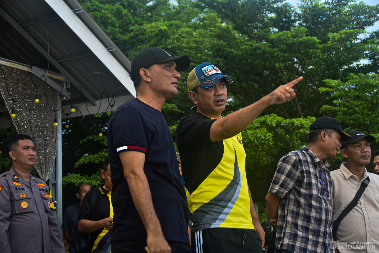 7 April 2025 - Meninjau Persiapan Balumbo Biduk Dan Gotong Royong Membersihkan Sampah di Sekitaran Tepian Cik Minah Sarolangun&nbsp;