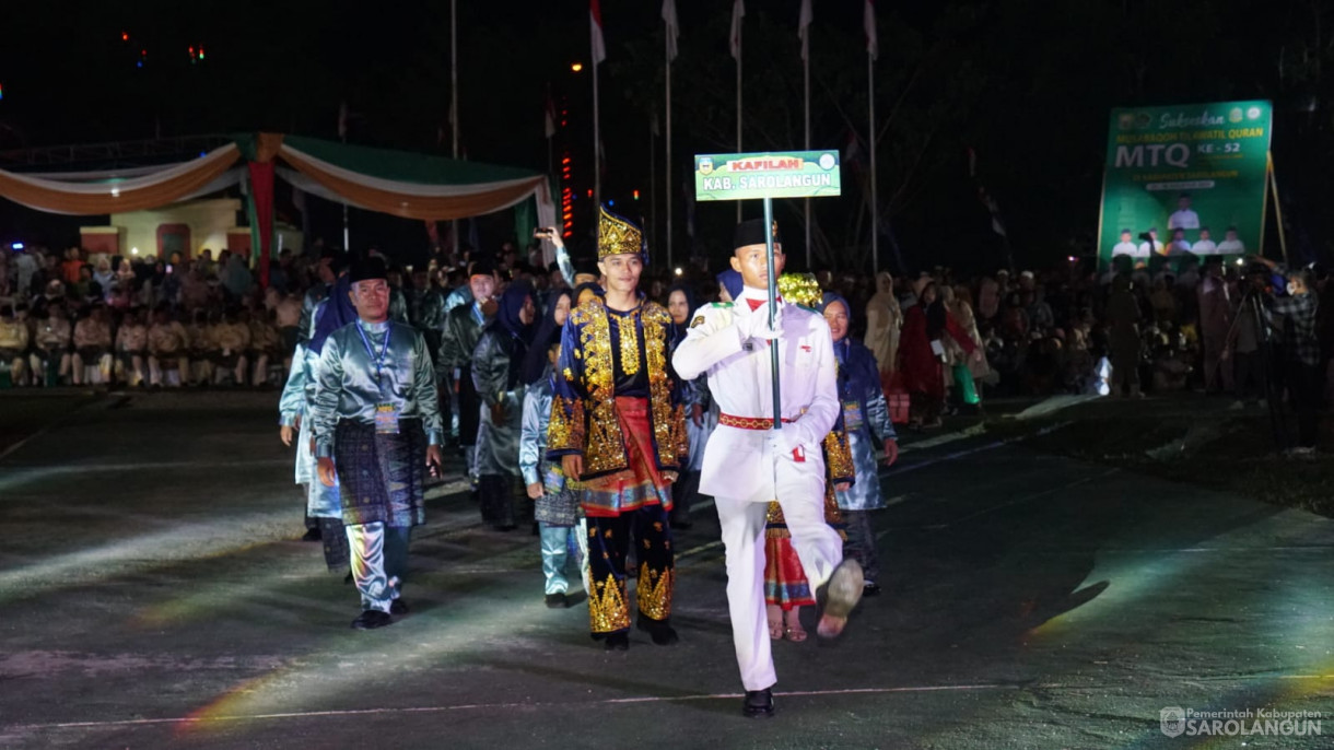 Pembukaan MTQ Tingkat Provinsi Jambi Ke 52 Tahun 2023 di Kabupaten Sarolangun