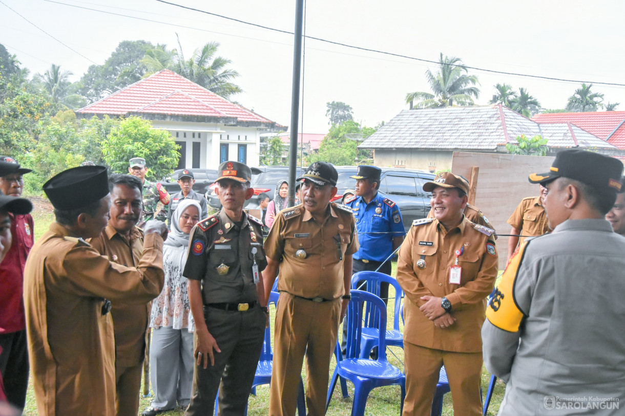 12 Februari 2024  - Meninjau Tps Beberapa Desa Di Kecamatan Pelawan