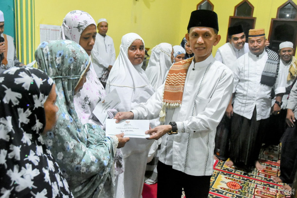 21 Maret 2024 - Safari Ramadhan Di Masjid Baitul Mukmin Desa Teluk Mancur Kecamatan Bathin VIII