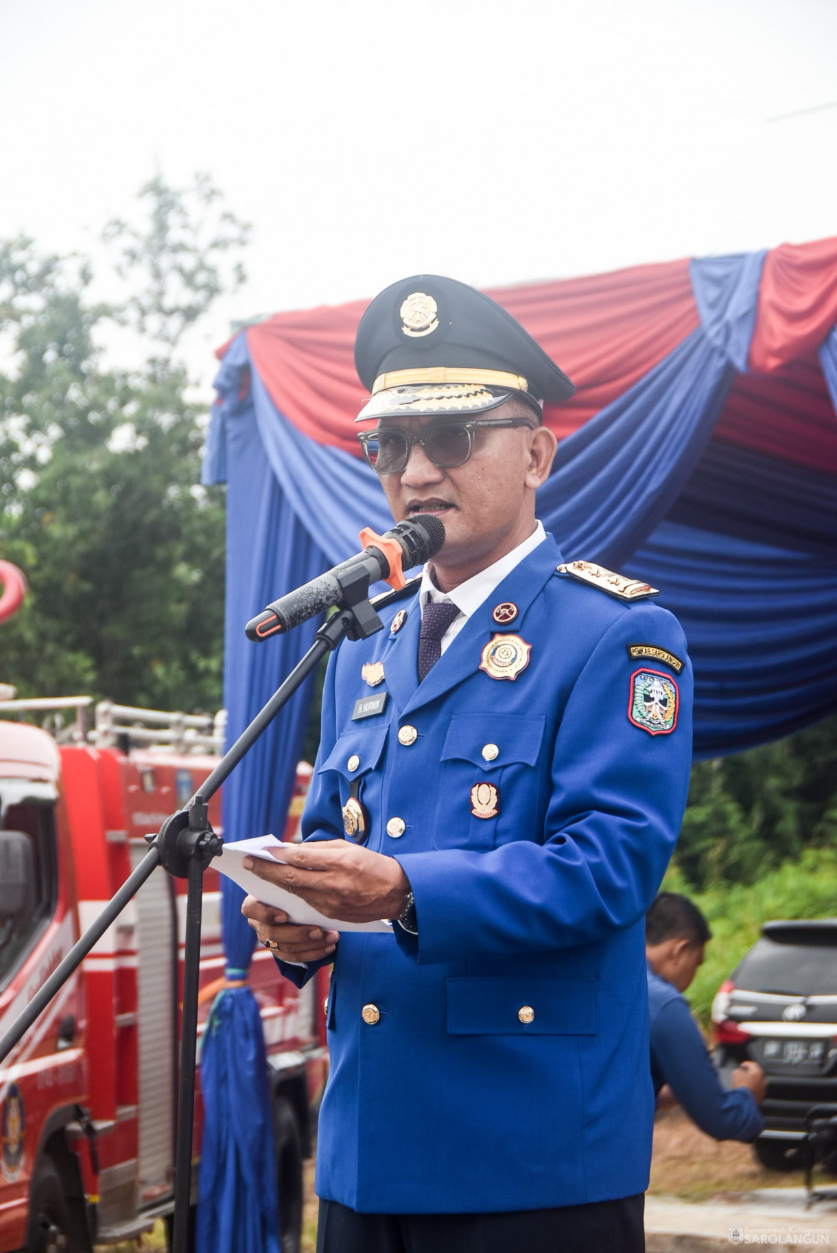 21 April 2025 -&nbsp;Apel Peringatan HUT Damkar Ke 106 Tingkat Kabupaten Sarolangun
