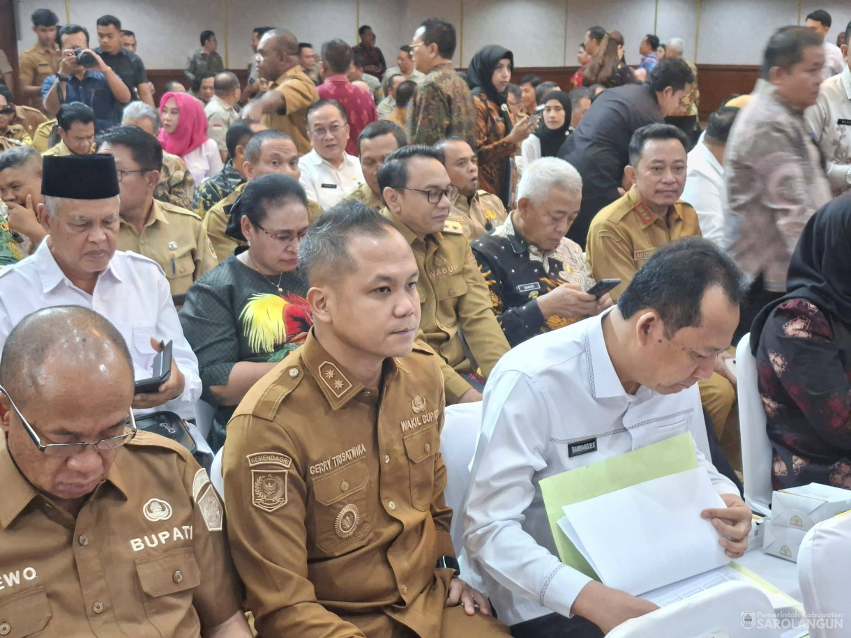 20 April 2026 Rakor Nasional tindak lanjut prediksi kekeringan ekstrem 2026 oleh BMKG dan arahan Menteri Pertanian untuk swasembada pangan berkelanjutan di Kantor Pusat Kementan RI