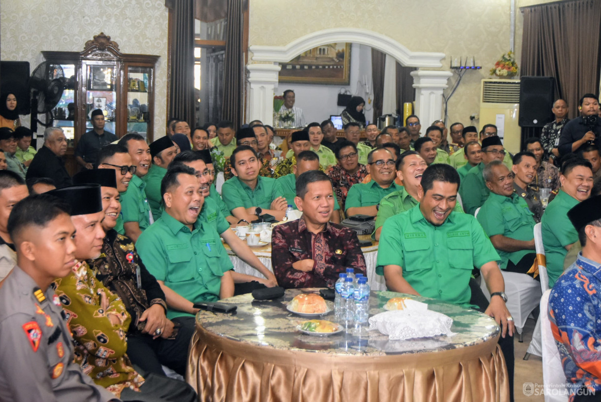 8 Agustu 2025 - Penandatanganan Kerjasama Antara Pemerintah Kabupaten Sarolangun dengan Pemerintah Kabupaten Batanghari di Rumah Dinas Bupati Sarolangun