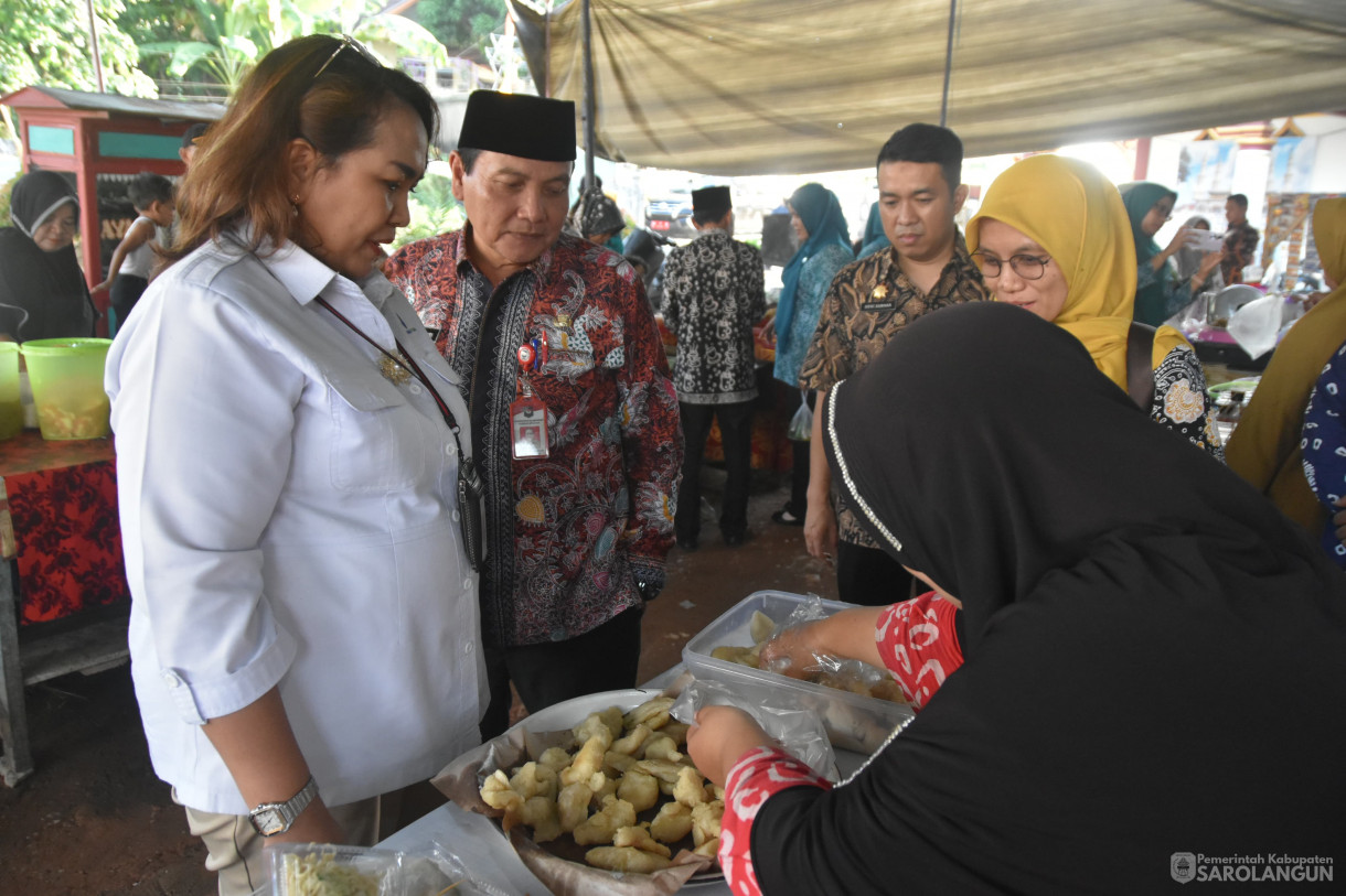 21 Maret 2024 - Sidak Takjil Bersama Bpom Provinsi Jambi Di Pasar Bedug Samping Masjid Al Muhajirin Singkut