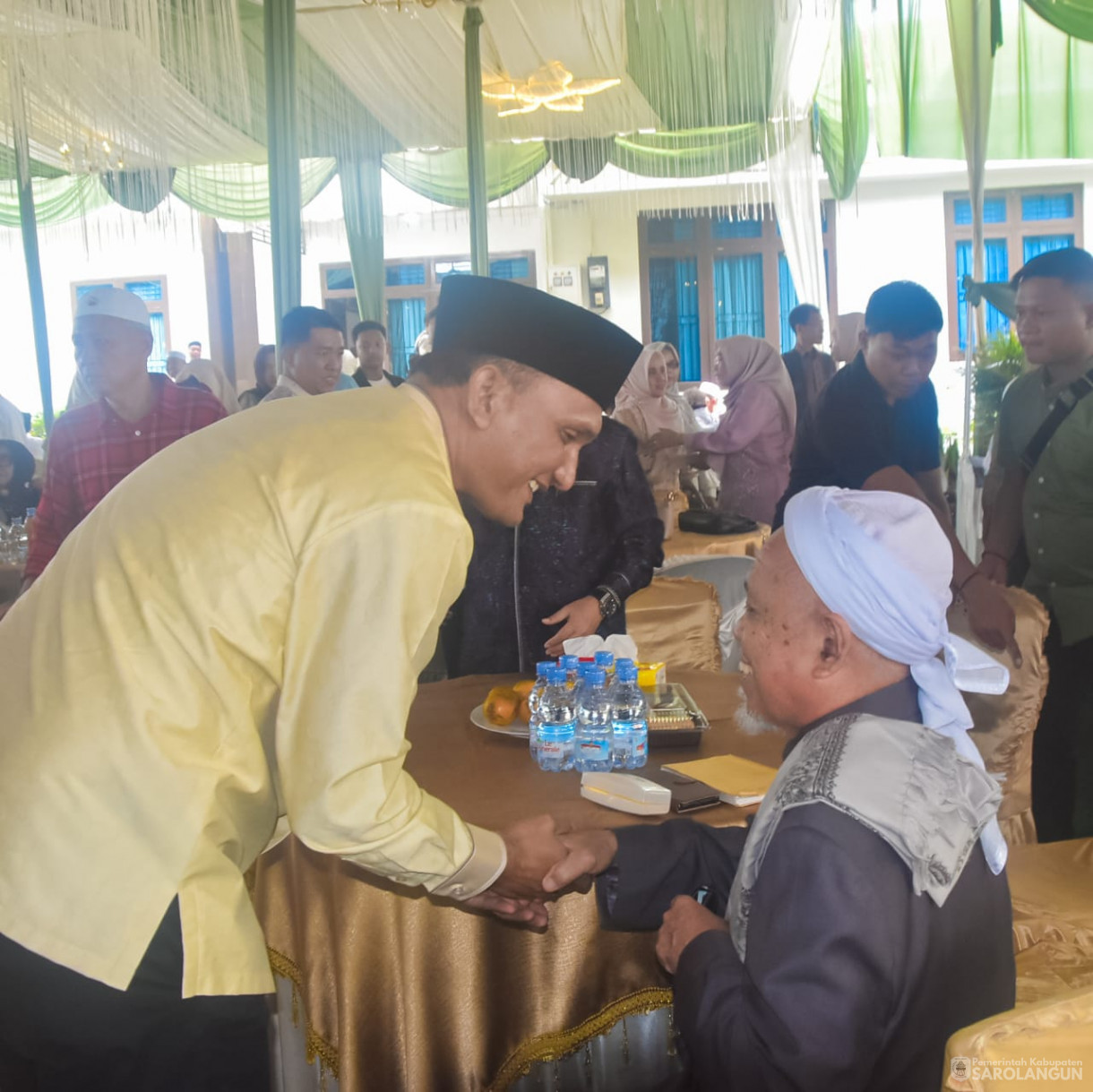2 April 2025 -&nbsp;Menghadiri Open House di Rumah Gubernur Jambi di Kabupaten Merangin