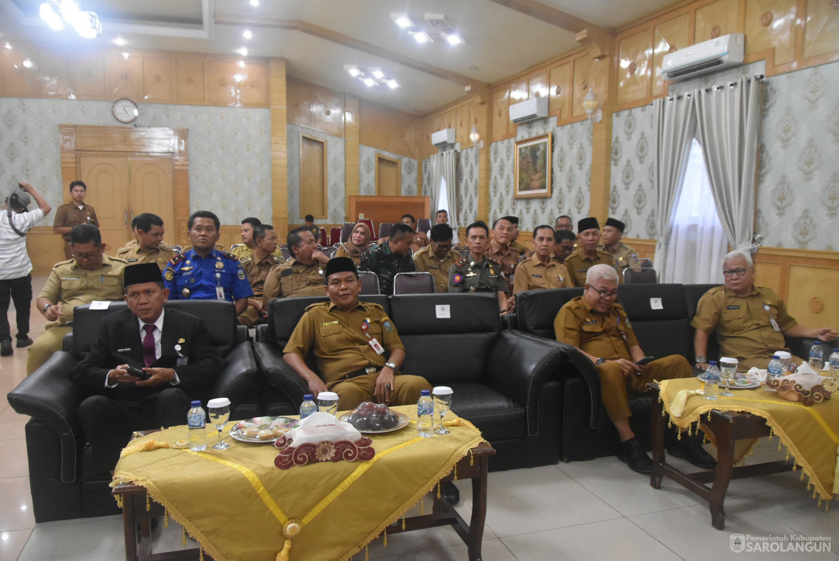 30 September 2024 -&nbsp;Pelantikan Dan Pengambilan Sumpah Janji Jabatan Penjabat Sekretaris Daerah Sarolangun, Bertempat di Aula Utama Kantor Bupati Sarolangun