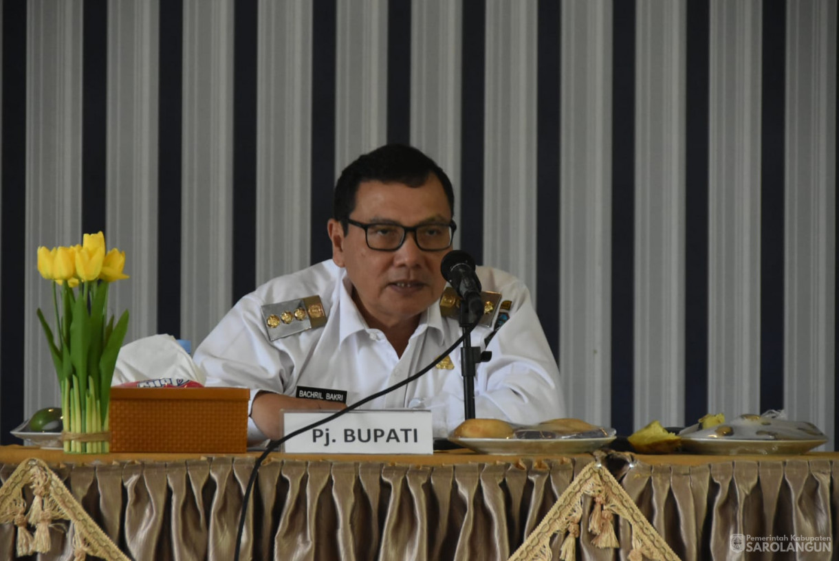 20 September 2023 - Penjabat Bupati Sarolangun Memimpin Rapat Koordinasi Dana Alokasi Khusus Fisik Bidang Pendidikan di Aula Dinas Pendidikan Sarolangun