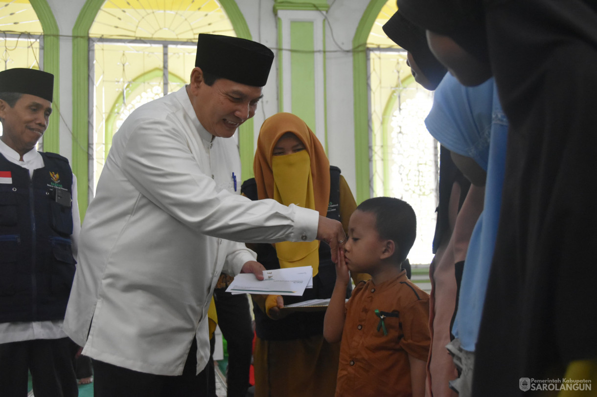 16 Maret 2024 - Grand Opening Gebyar Kampoeng Ramadhan Baznas Microfinance Kabupaten Sarolangun Di Masjid Agung Al Falah Dan Santunan Yatim Piatu Dan Paket Ramadhan Mus