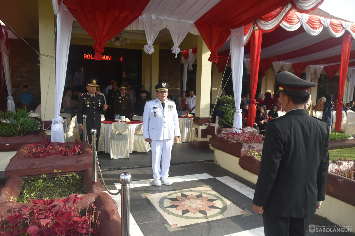 1 Juli 2024 -&nbsp;Ops Upacara Bhayangkara ke 78 Tahun 2024, Bertempat di Lapangan Polres Sarolangun