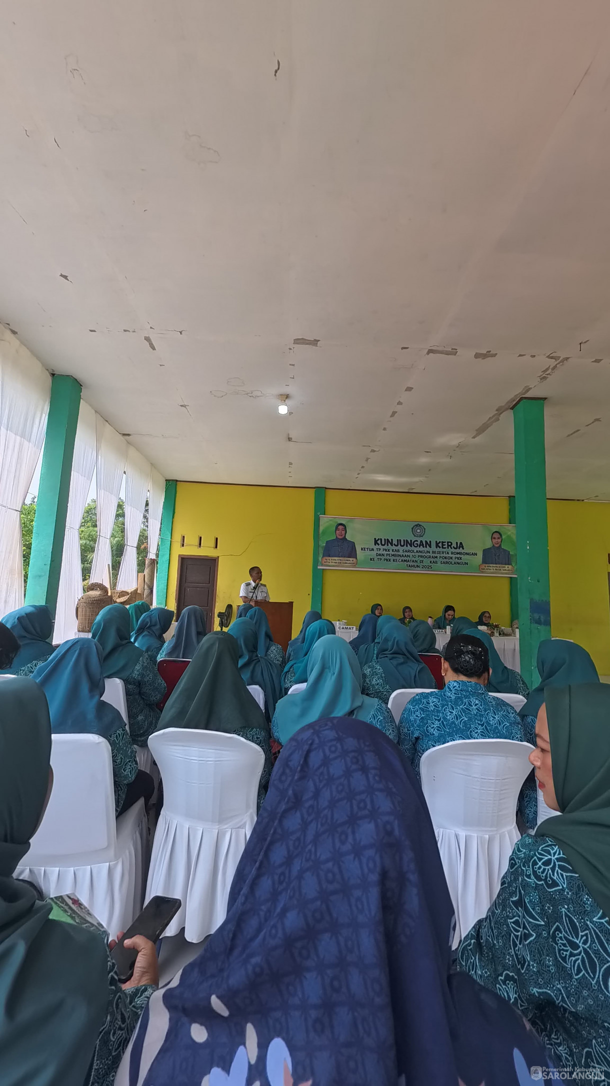 11 Juni 2025 -&nbsp;Kunjungan Ketua TP PKK kabupaten Sarolangun Beserta Rombongan Dalam Rangka Kunjungan Kerja Dan Pembinaan 10 Program Pokok PKK Kecamatan Air Hitam