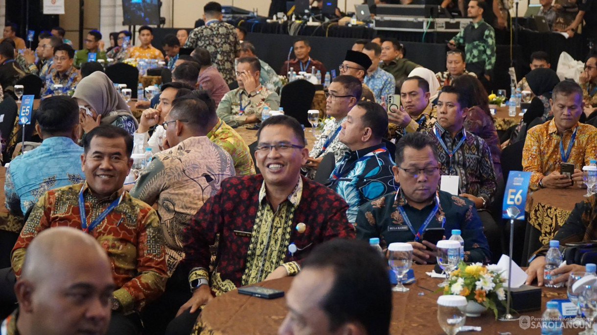 25 April 2026 Bupati Sarolangun Menghadiri Pembukaan Acara Apresiasi Pemerintah Daerah Berprestasi 2026 di Wyndham Hotel Palembang