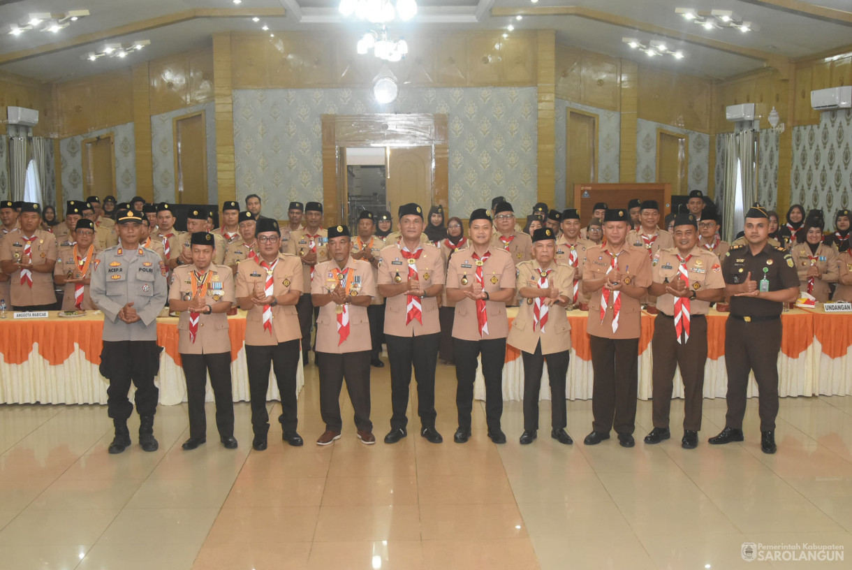 9 Juli 2025 -&nbsp;Pelantikan Ketua Majelis Pembimbing Cabang dan Wakil Ketua Majelis Cabang Gerakan Pramuka Sarolangun