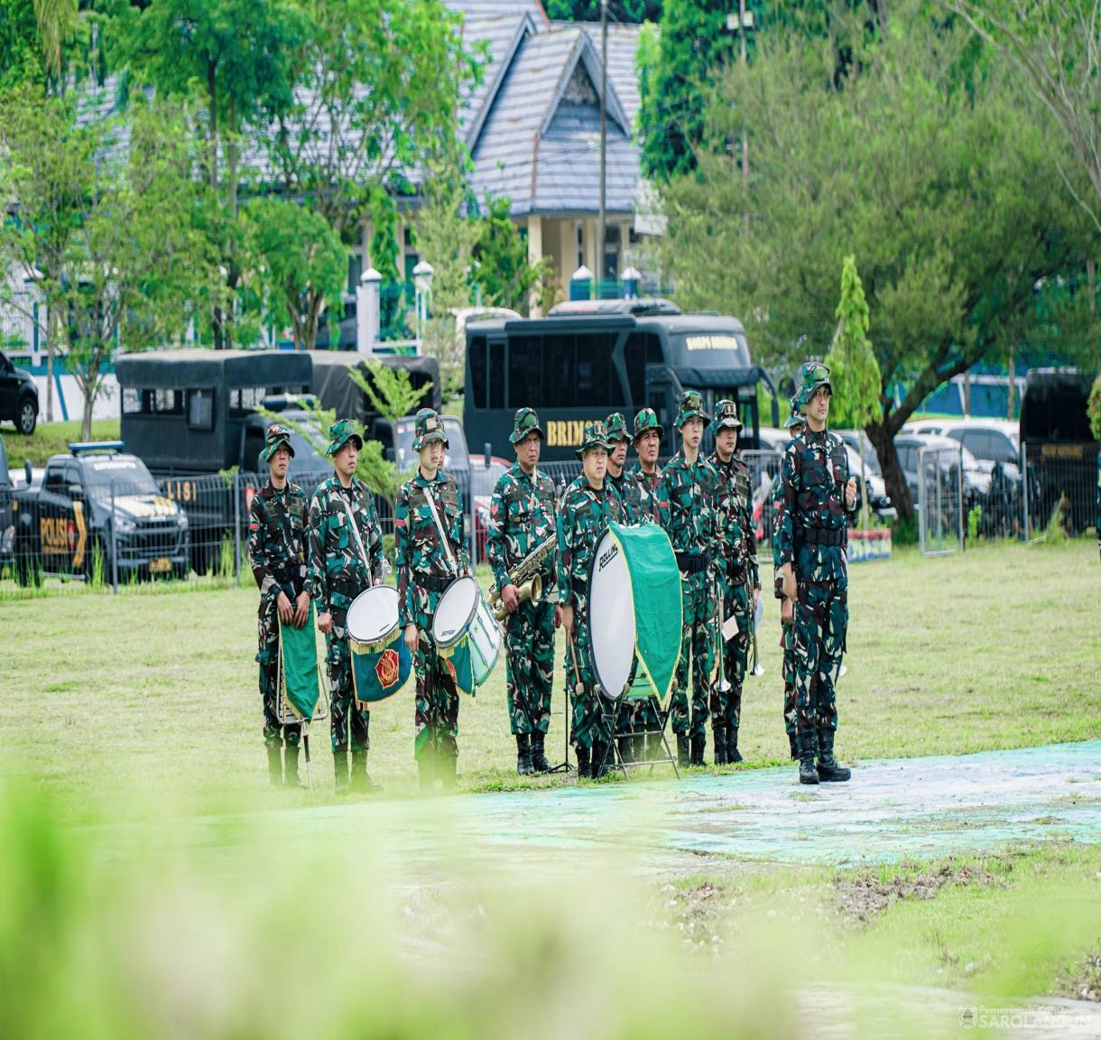 29 Mei 2026 Upacara Pembukaan Karya Bakti Skala Besar TA. 2026 di Lapangan Gunung Kembang Sarolangun&nbsp;