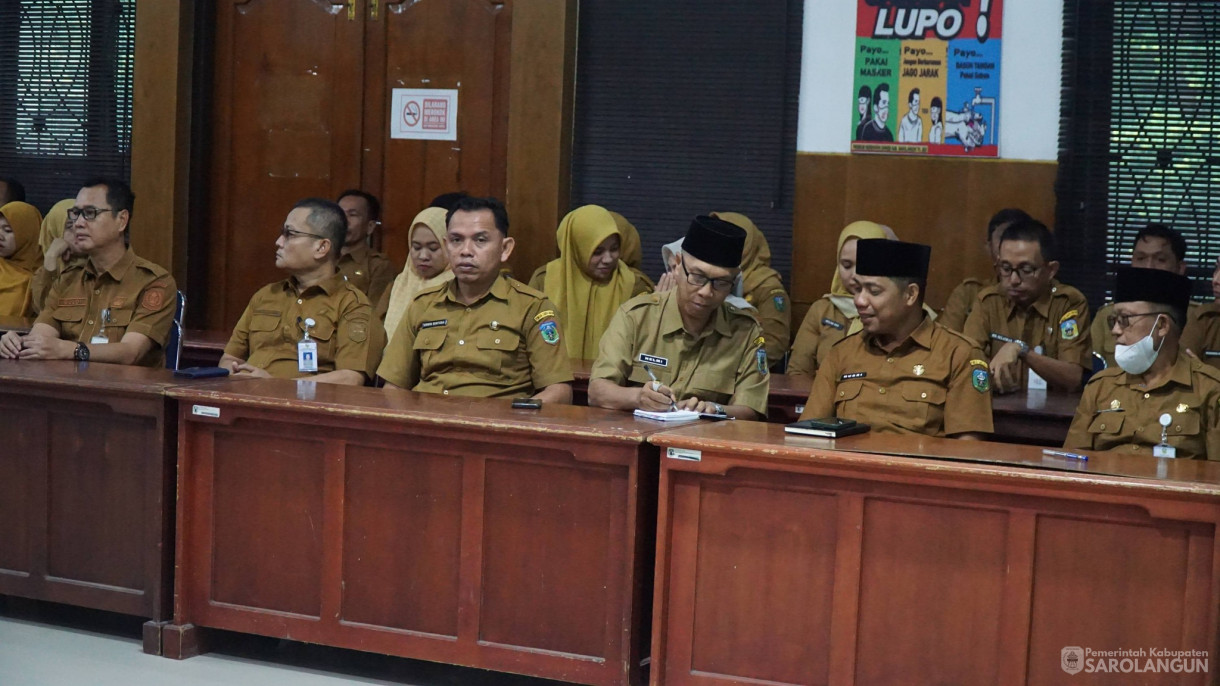 23 Februari 2026&nbsp;Pembukaan Forum Perangkat Daerah Tahun 2026 di Aula Kantor Bappeda Sarolangun