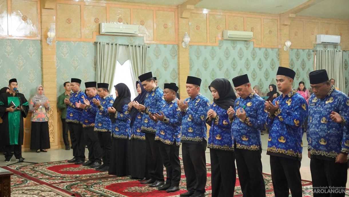 9 April 2026 Pelantikan dan Pengambilan Sumpah Janji Jabatan Pejabat Administrator dan Pengawas di Lingkungan Pemkab Sarolangun