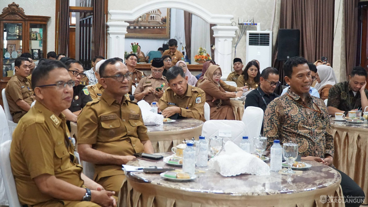 20 April 2026 Kunjungan Kerja Kepala Perwakilan Bank Indonesia Provinsi Jambi dan High Level Meeting TPID dan TP2DD Kabupaten Sarolangun
