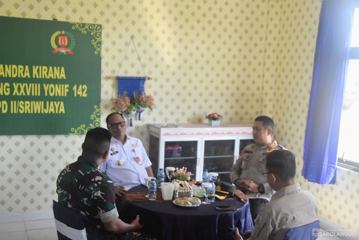 5 Oktober 2024 -&nbsp;Perayaan HUT TNI Ke 79, Bertempat di Kompi Senapan A Yonif 147KJ Sarolangun