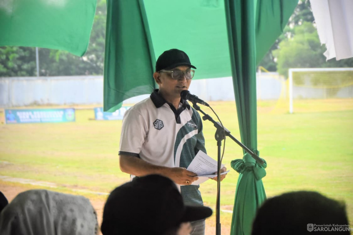 2 November 2025 Pertandingan Exhibition Pembukaan Bupati Cup Sarolangun di GOR Sarolangun
