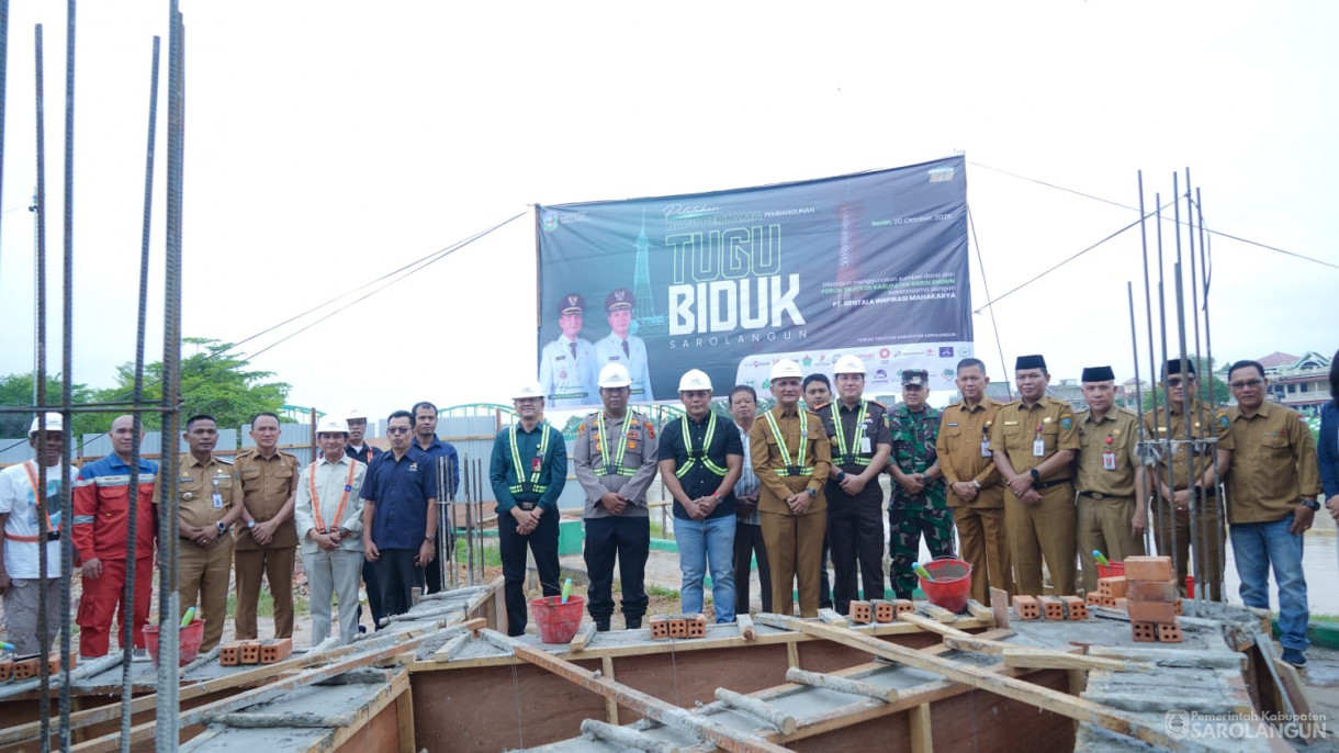 20 Oktober 2025&nbsp; Peletakan Batu Pertama Tugu Biduk