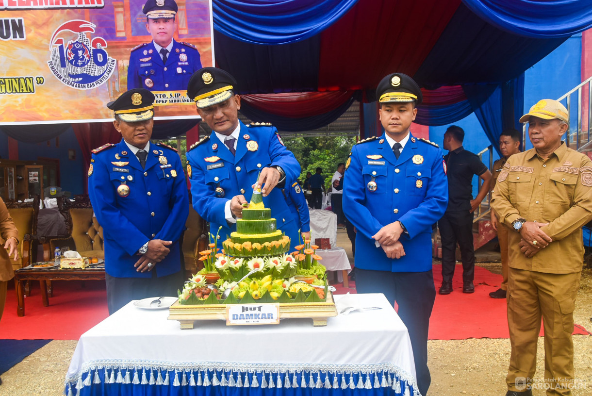21 April 2025 -&nbsp;Apel Peringatan HUT Damkar Ke 106 Tingkat Kabupaten Sarolangun