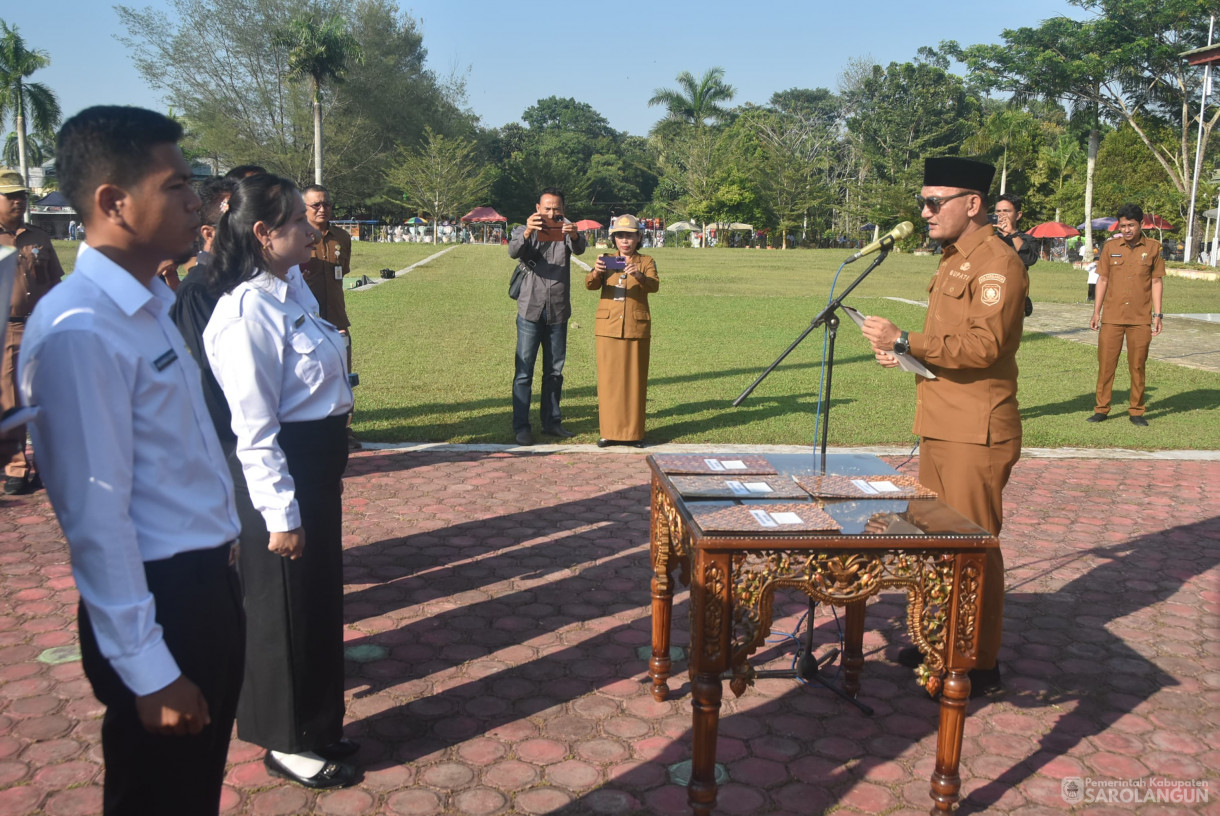 21 Juli 2025 -&nbsp;Penyerahan SK PPPK Tahap I Tahun 2024