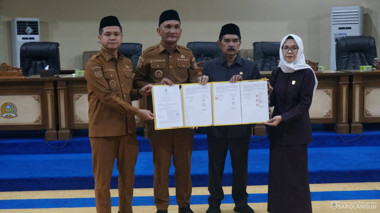 12 Mei 2026&nbsp;&nbsp;Rapat Paripurna DPRD Tingkat II Dalam Rangka Penyampaian Laporan Pansus DPRD, Pengambilan Keputusan dan penandatanganan Persetujuan bersama terhadap Raperda Pembentukan Desa Sido Mukti Di Wilayah Kec. Singkut