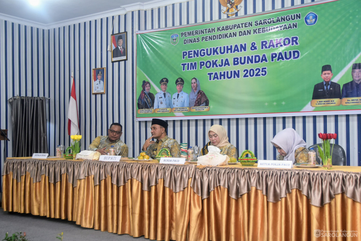 17 Juni 2025 - Pengukuhan dan Rakor TIM Pokja Bunda PAUD Tahun 2025