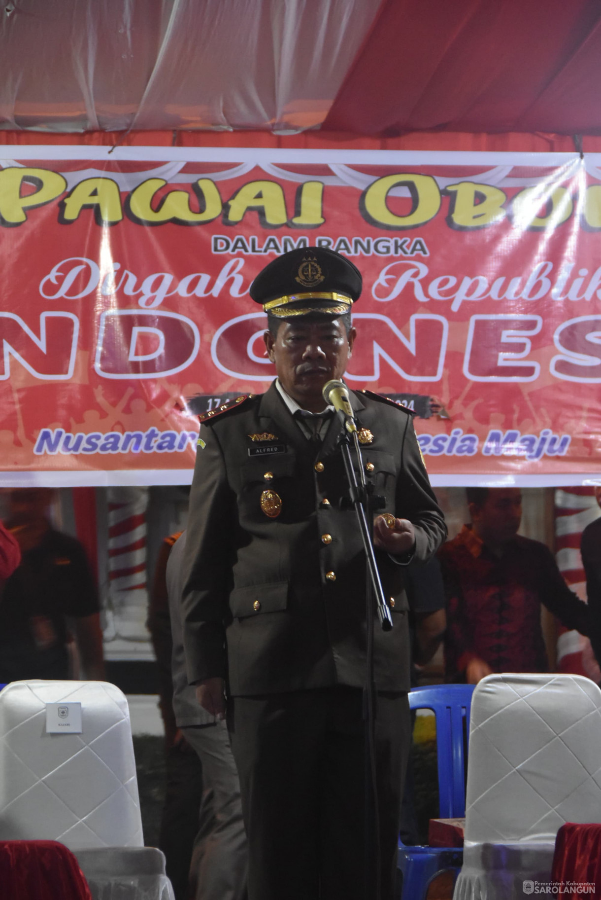 16 Agustus 2024 - Upacara Pawai Obor, Bertempat di Rumah Dinas Bupati Sarolangun