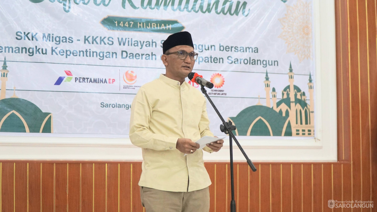 10 Maret 2026&nbsp;Silaturahmi dan Buka Puasa bersama SKK Migas&nbsp; KKS bersama Forkopimda di Saung Bang Radja Kelurahan Sukasari
