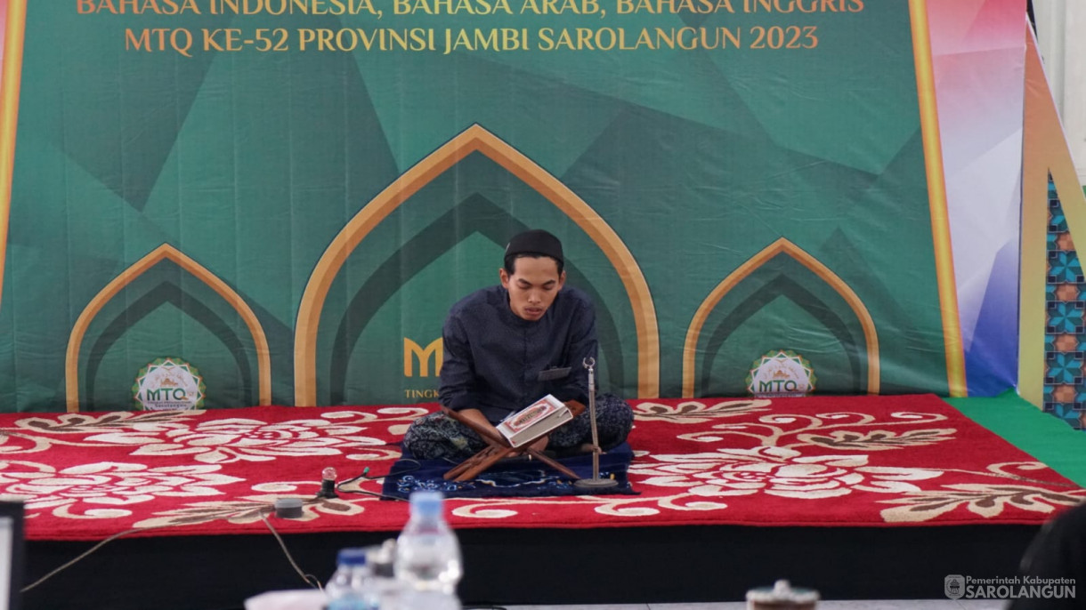 Musabaqah Cabang Tafsir Bahasa Arab - Masjid Al-Istiqomah Kel. Dusun Sarolangun