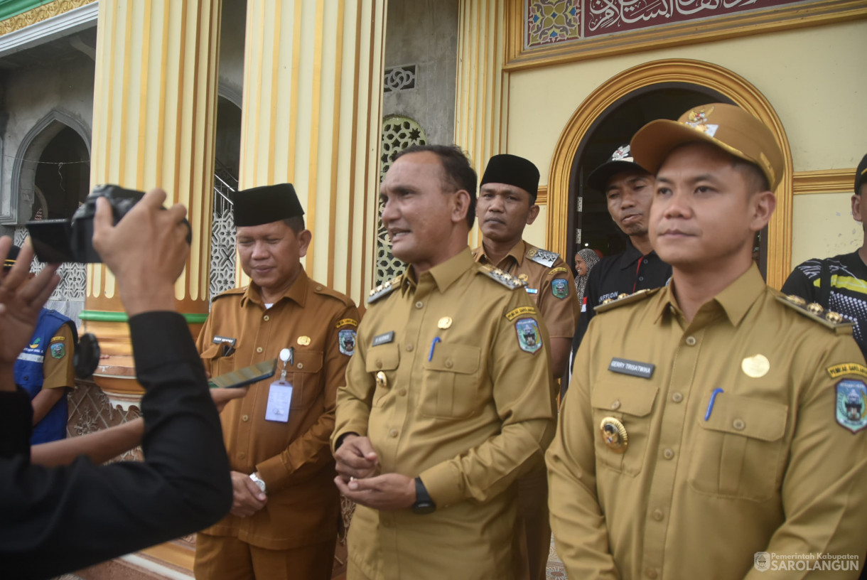 3 Maret 2025 -&nbsp;Meninjau Lokasi Banjir di Desa Ladang Panjang dan Desa Lidung