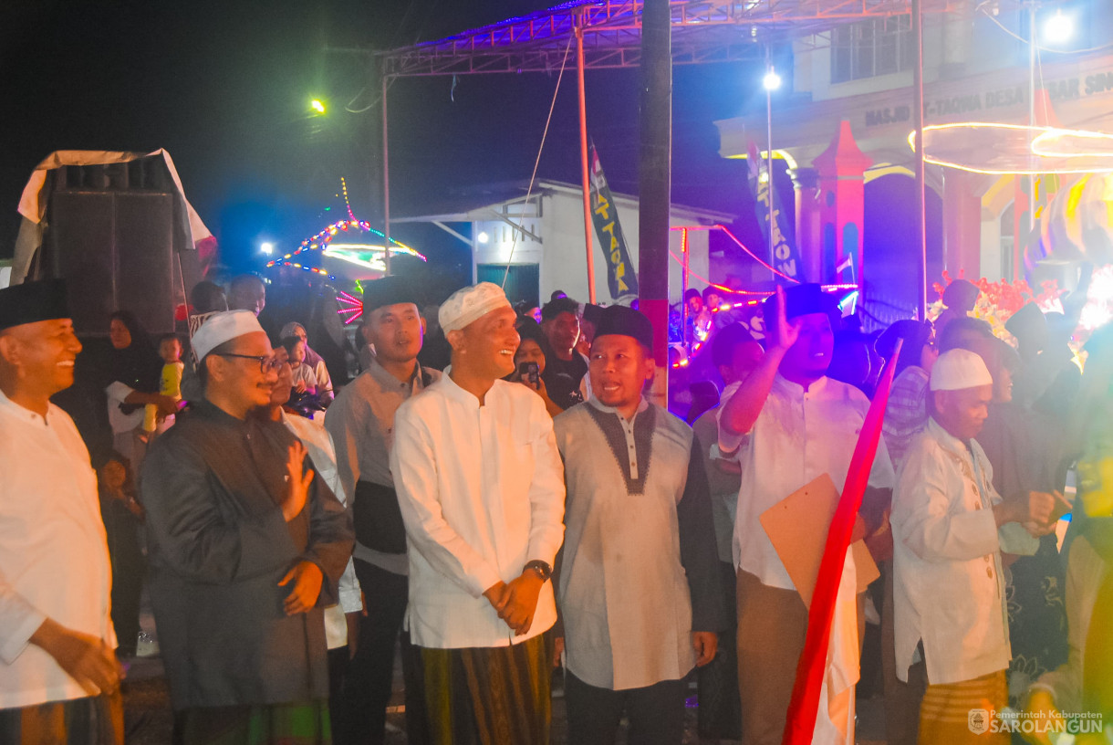 30 Maret 2025 - Pembukaan Pawai Akbar Keliling Idul Fitri 1446 H Bertempat di Masjid Jami Attaqwa Dusun II Sido Mulyo Desa Pasar Singkut&nbsp;