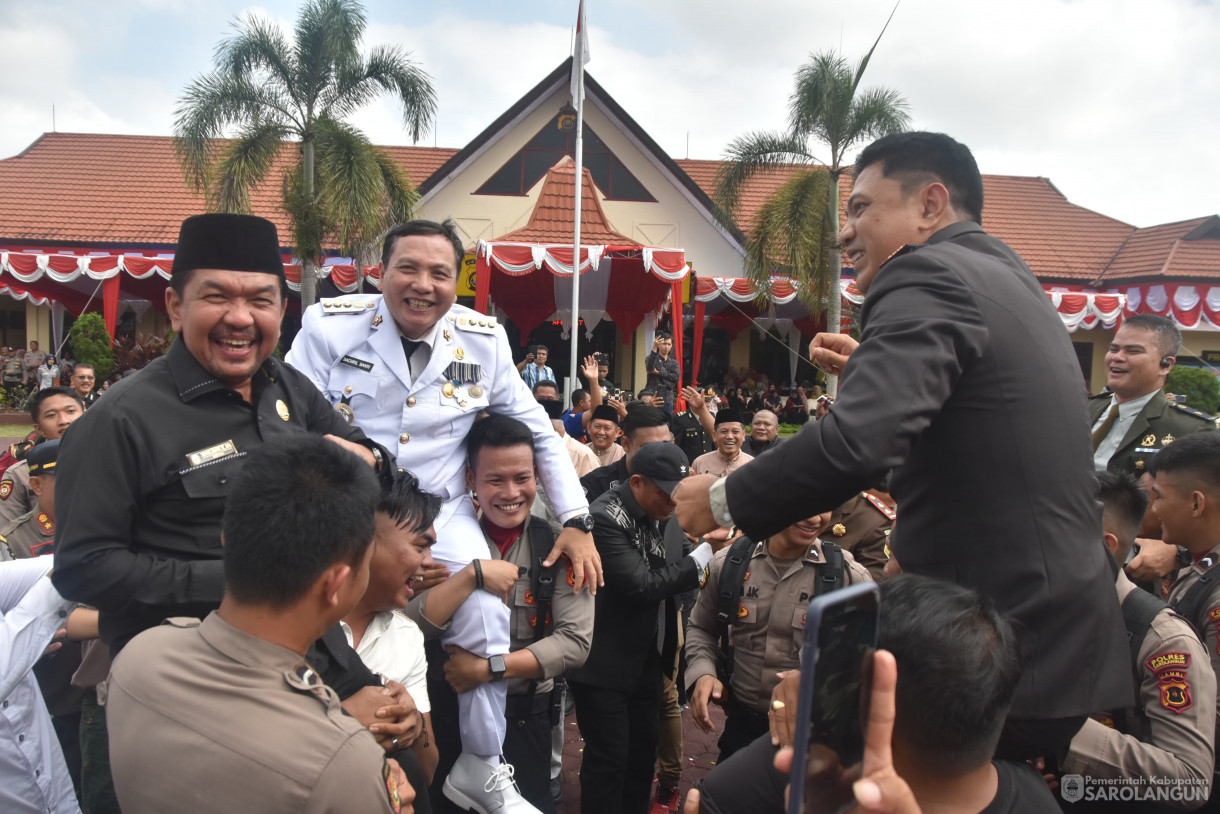 1 Juli 2024 -&nbsp;Ops Upacara Bhayangkara ke 78 Tahun 2024, Bertempat di Lapangan Polres Sarolangun