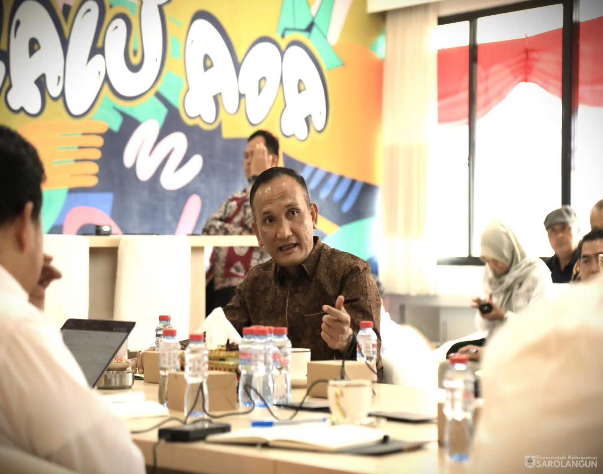 12 Agustus 2026 Audiensi Pemerintah Kabupaten Sarolangun dengan Menteri Sosial Republik Indonesia di Kantor Kementerian Sosial Republik Indonesia