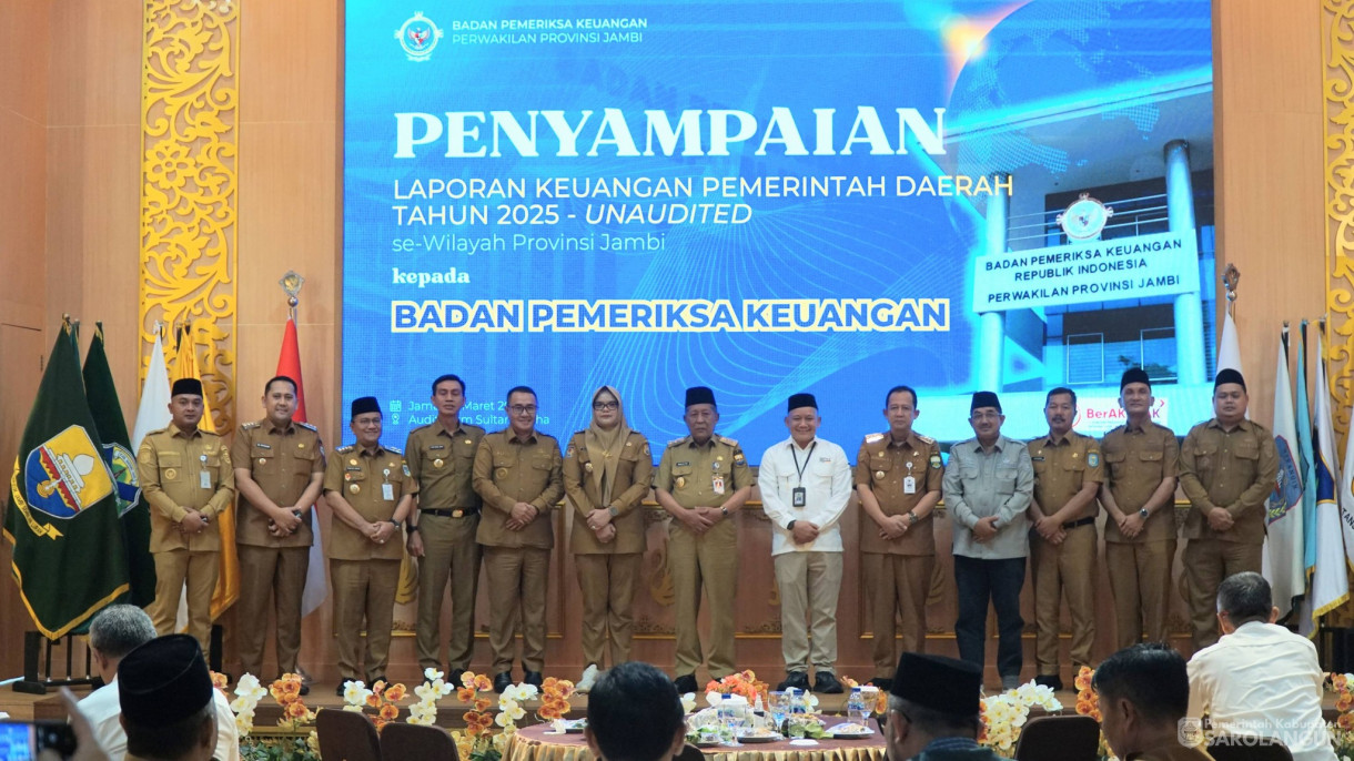 31 Maret 2026&nbsp;Penyerahan Laporan Keuangan Pemerintah Daerah Ke BPK RI Perwakilan Jambi