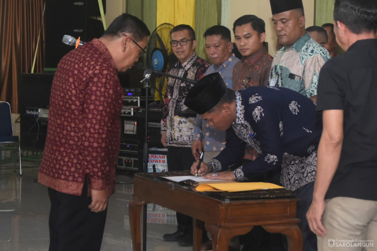 Pelantikan Pengurus Himpunan Keluarga Kerinci Nasional Kabupaten Sarolangun Masa Bakti 2025 sd 2028 di Gedung LPTQ Sarolangun