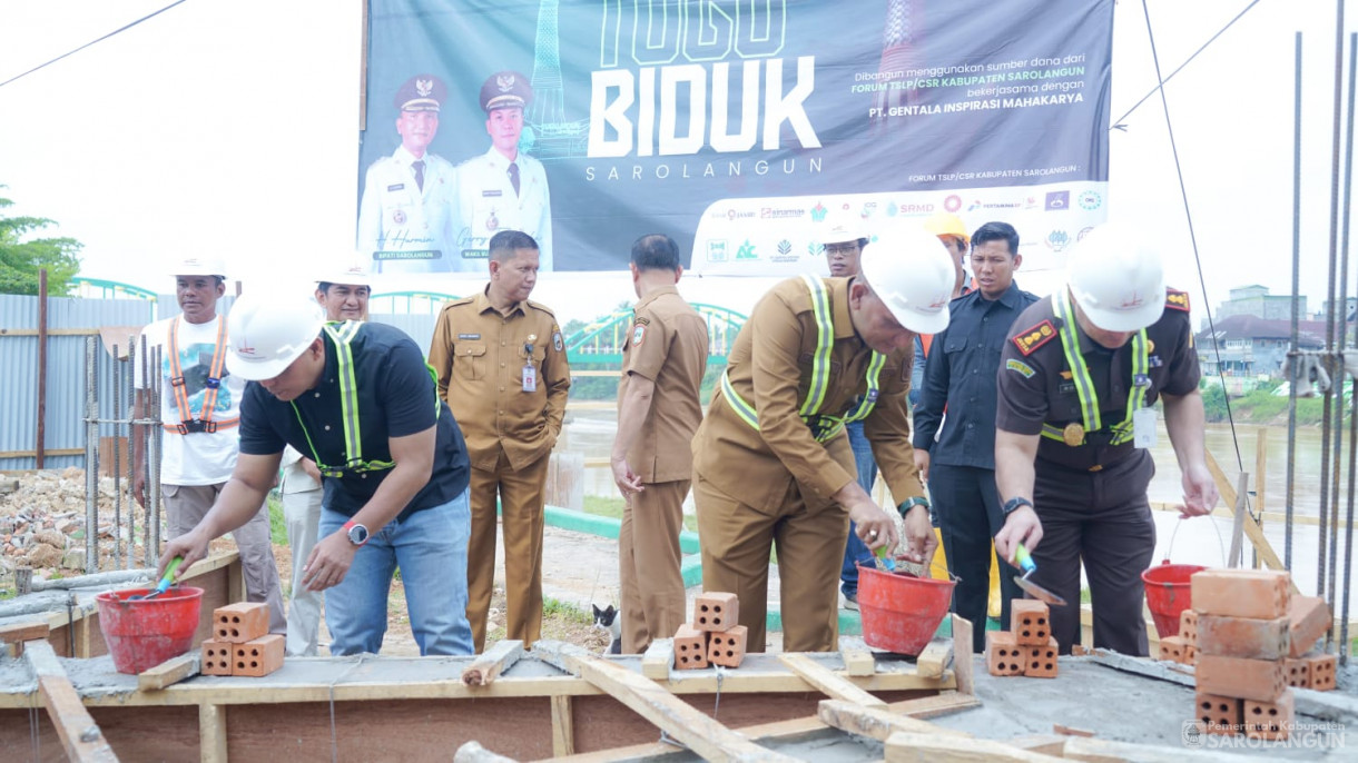 20 Oktober 2025&nbsp; Peletakan Batu Pertama Tugu Biduk