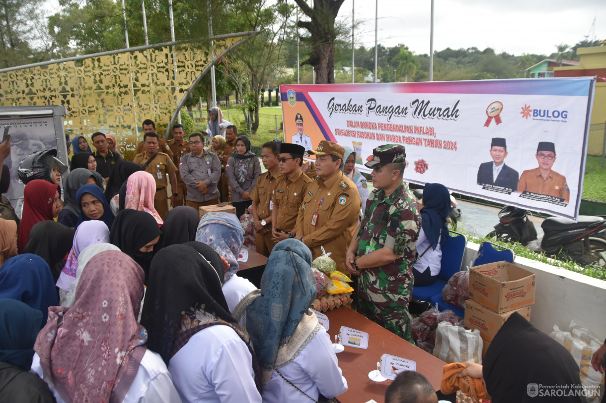 5 Maret 2024 - Gerakan Pasar Murah Di Lapangan Gunung Kembang Sarolangun