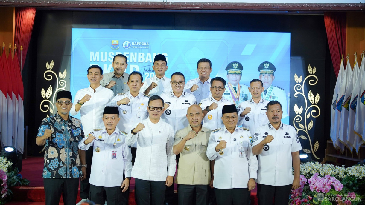 15 April 2026 Musrenbang RKPD Provinsi Jambi Tahun 2027 di Rumah Dinas Gubernur Jambi