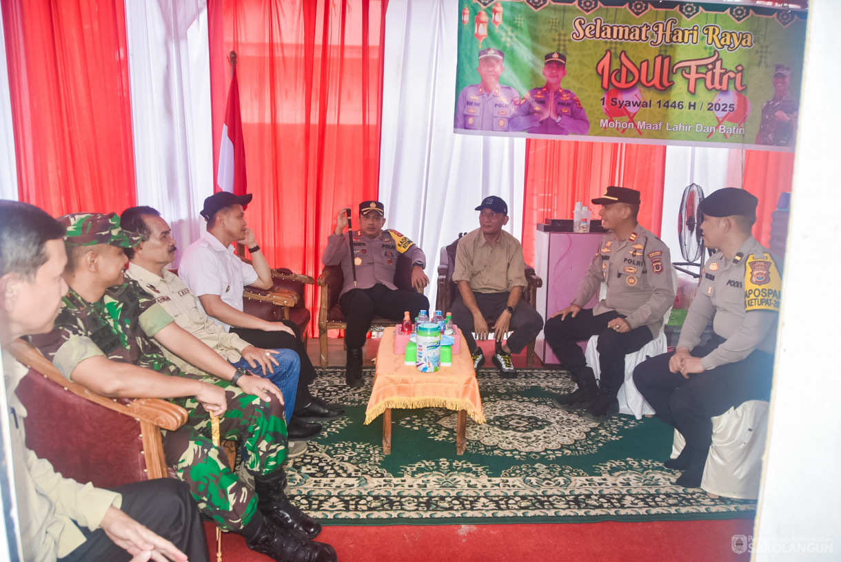 29 Maret 2025 -&nbsp;Peninjauan Pos Pengamanan Hari Raya Idul Fitri Tahun 2025 di Kabupaten Sarolangun