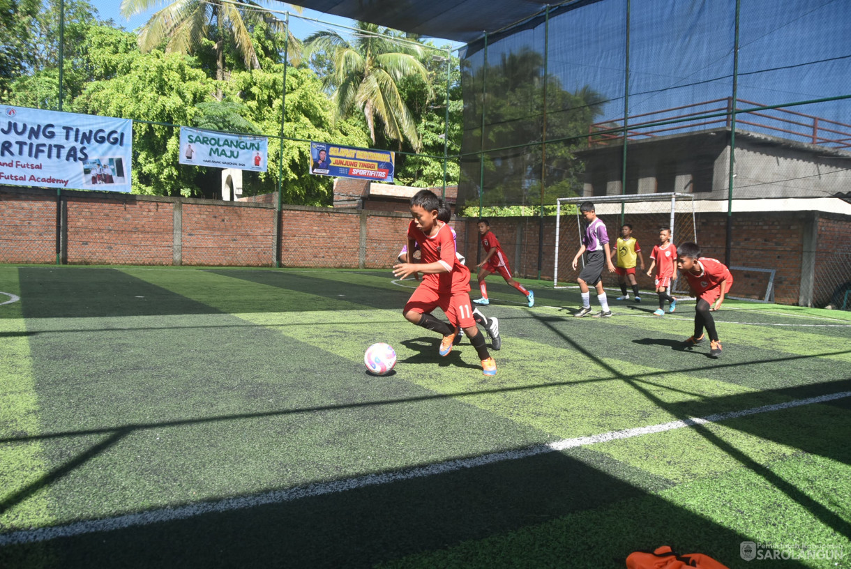 15 Juni 2025 -&nbsp;Pembukaan Turnamen Futsal Tingkat SD seKabupaten Sarolangun