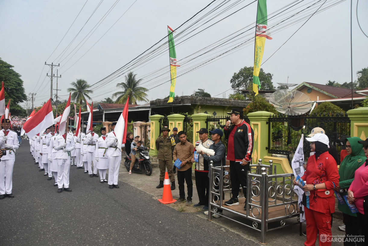18 Agustus 2024 -&nbsp;Pawai Karnaval Memperingati HUT RI Ke 79, Bertempat di Depan Rumah Dinas Bupati Sarolangun