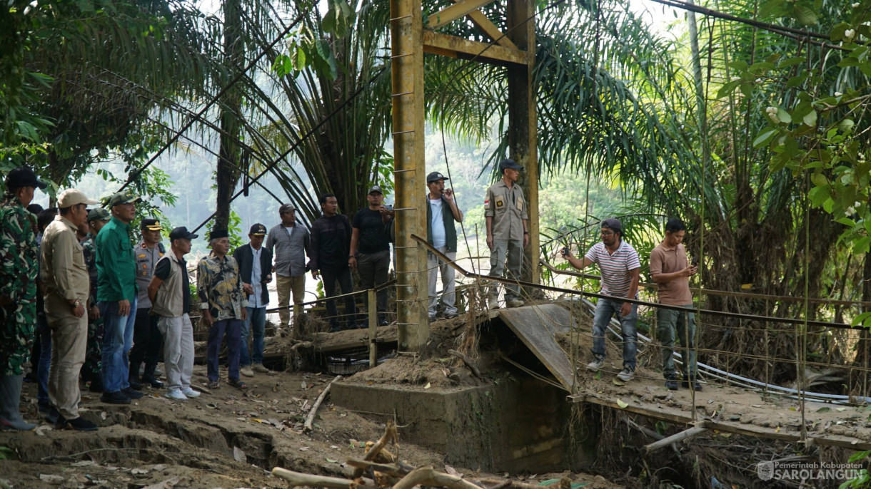 9 Mei 2026 Peninjauan Jembatan Rusak di Desa Bukit Berantai, Desa Simpang Narso dan Desa Rantau Panjang Kecamatan Batang Asai