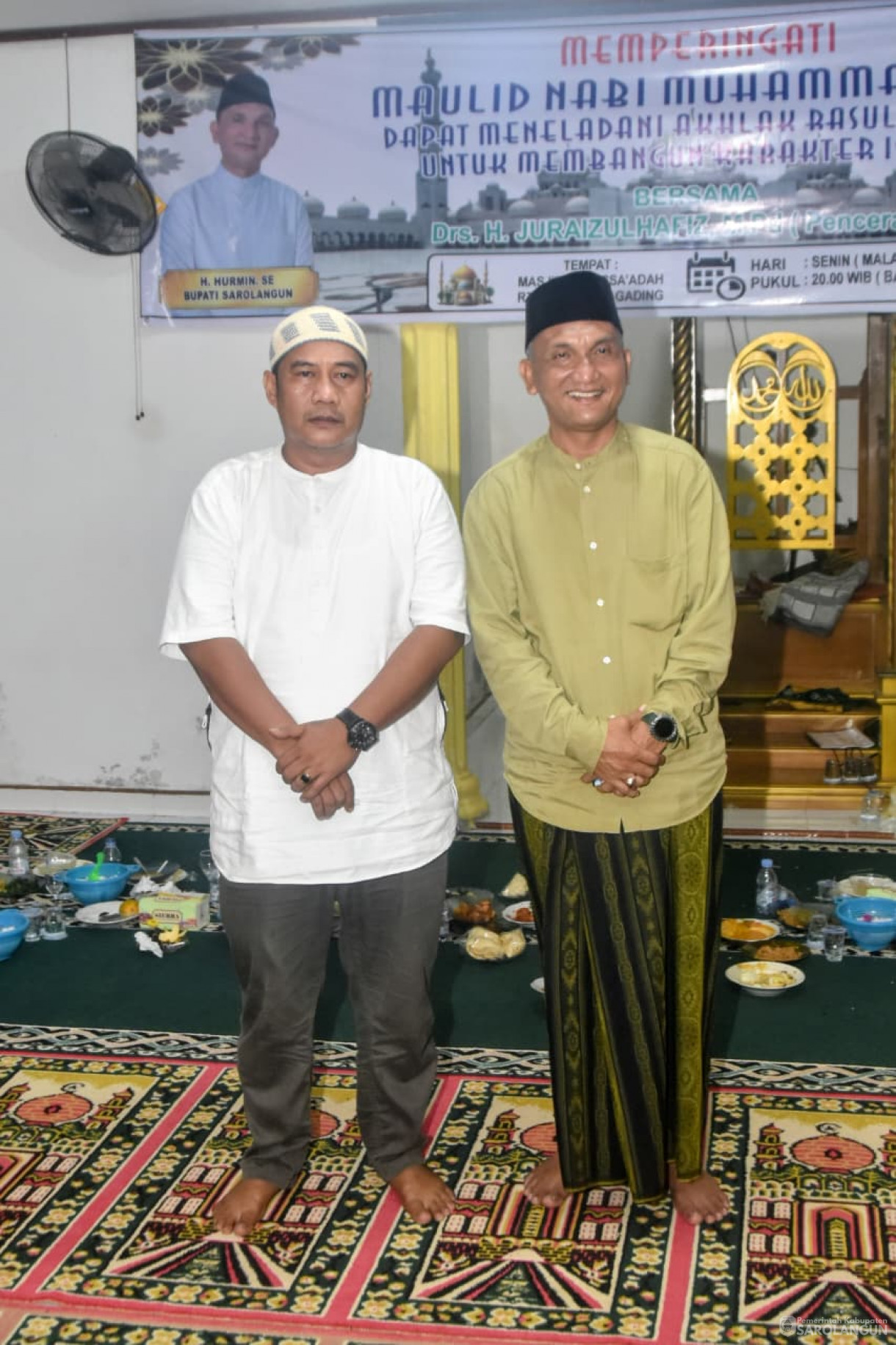 22 September 2025 Maulid Nabi Muhammad SAW di Masjid Nurussaadah RT 26 Kelurahan Aurgading